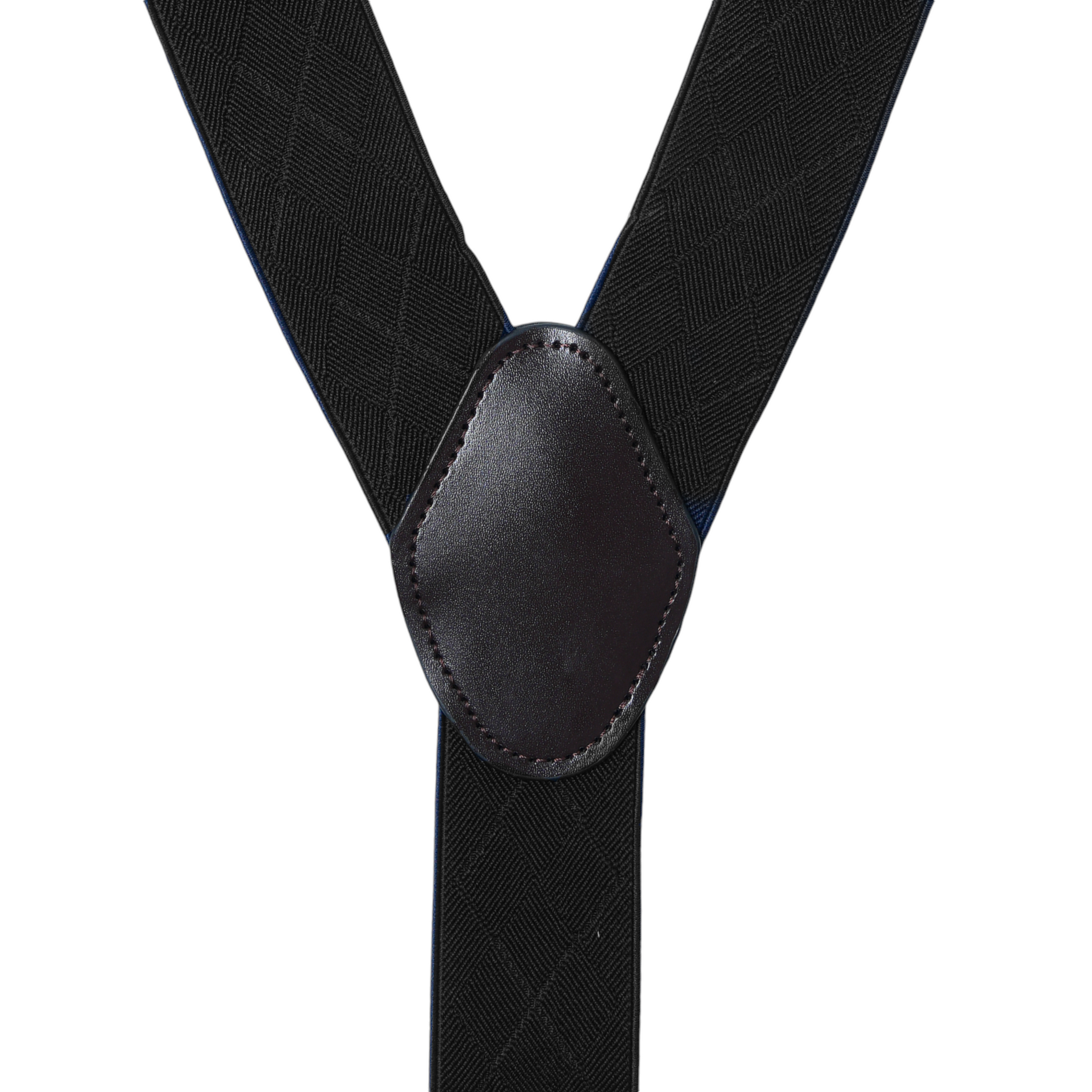 Chokore Stretchy Y-shaped Suspenders with 6-clips (Black)