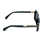 Chokore Chokore Retro Large Metal Frame Sunglasses (Black & Gold) 