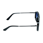 Chokore Chokore Double Bridge Metal Pilot Frame Sunglasses ( Blue & Black) 