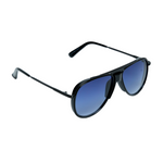 Chokore Chokore Double Bridge Metal Pilot Frame Sunglasses ( Blue & Black) 