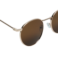 Chokore Chokore Vinatge Round Sunglasses (Brown)