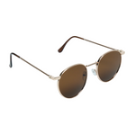 Chokore Chokore Vinatge Round Sunglasses (Brown) 