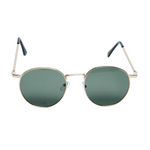 Chokore Chokore Vinatge Round Sunglasses with Metal Frame(Green) 