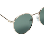 Chokore Chokore Vinatge Round Sunglasses with Metal Frame(Green) 