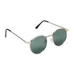 Chokore Chokore Vinatge Round Sunglasses with Metal Frame(Green) 