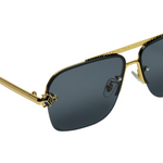 Chokore Chokore Classic Double Bridge Sunglasses (Black & Gold) 