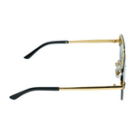 Chokore Chokore Classic Double Bridge Sunglasses (Black & Gold) 