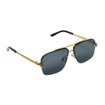 Chokore Chokore Classic Double Bridge Sunglasses (Black & Gold) 