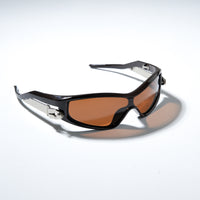 Chokore Chokore Retro Urban Chic Sporty Sunglasses (Brown & Black)