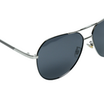 Chokore Chokore Classic Double Bridge Aviator Sunglasses (Black) 