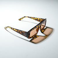 Chokore Chokore Sporty Chic Leopard Print Sunglasses