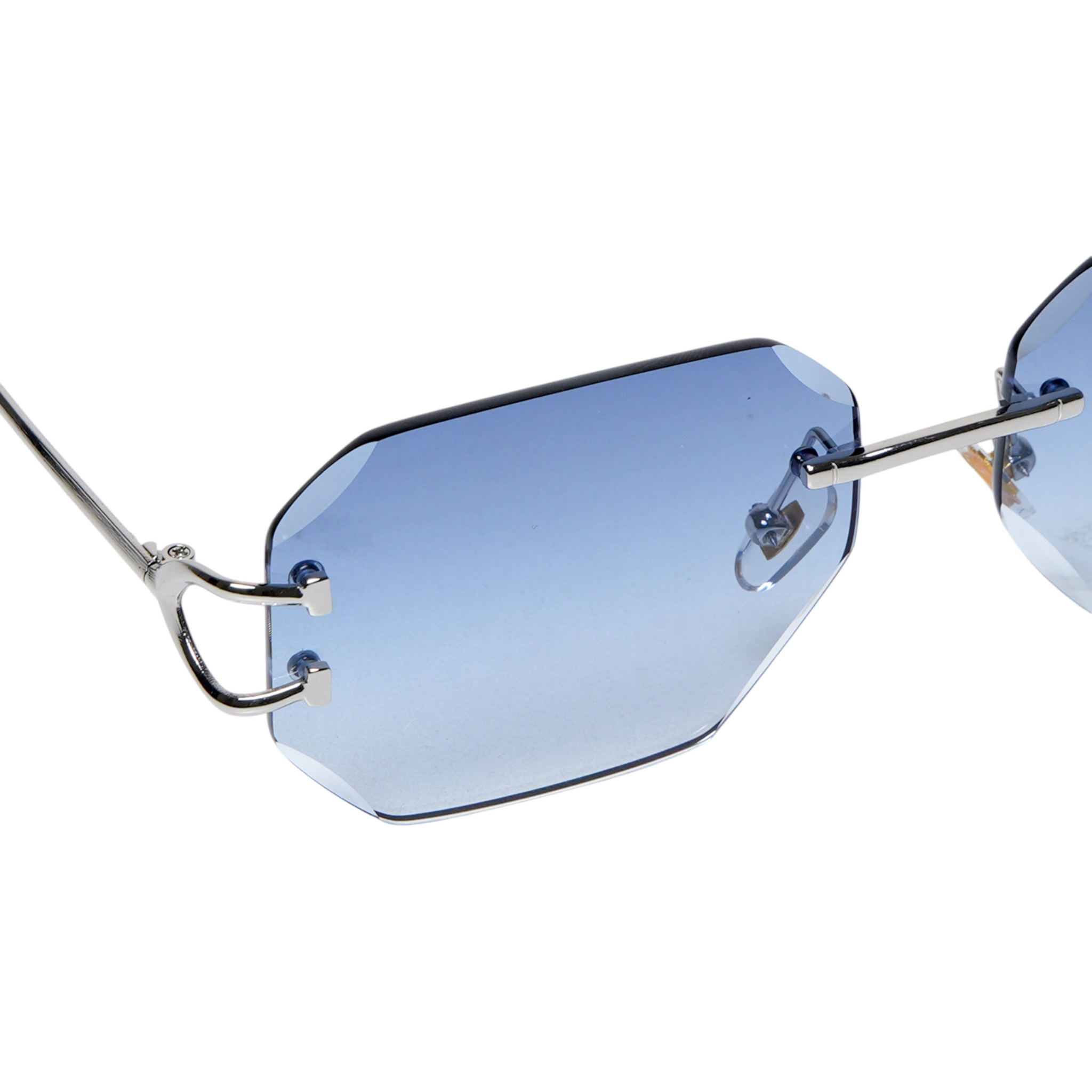 Chokore Polarix Rimless Sunglasses (Blue)