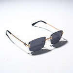 Chokore  Chokore Eclipse Edge Rimless Sunglasses (Golden & Black)