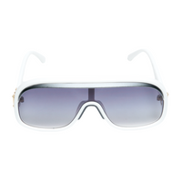 Chokore Chokore Oversized Single Lens Sunglasses (White)