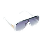 Chokore Chokore Oversized Single Lens Sunglasses (White) 