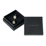 Chokore Chokore Gold Zircon Cufflinks 