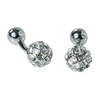 Chokore Chokore Crystal Ball Cufflinks (silver)