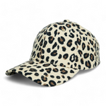 Chokore Chokore Leopard print Corduroy Cap (Beige) 