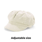 Chokore Chokore Corduroy Beret Cap (Beige) 