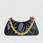 Chokore Chokore Cloud Bag with Golden Chain (Black) 