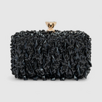 Chokore Chokore Embellished Evening Clutch/Handbag (Black) 