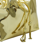 Chokore Chokore Gold Tassel Potli Bag (Golden) 