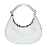 Chokore Chokore Metallic Half Moon Bag (Silver) 