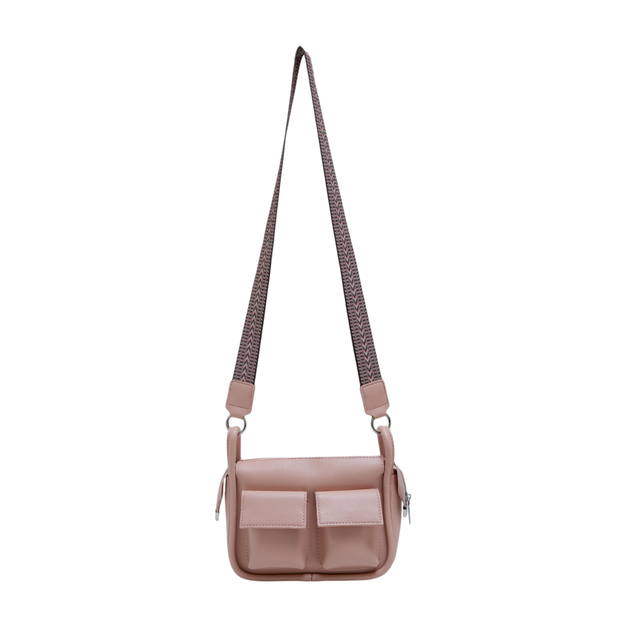 Chokore Minimalist Leather Handbag (Pink)