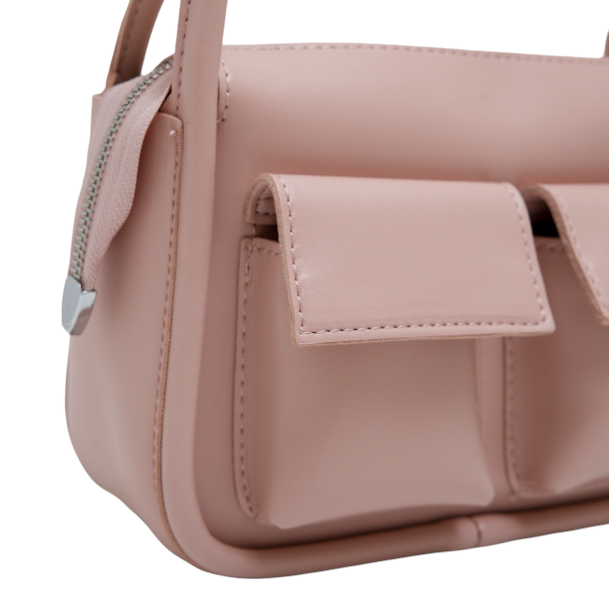 Chokore Minimalist Leather Handbag (Pink)