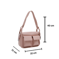 Chokore Chokore Minimalist Leather Handbag (Pink)