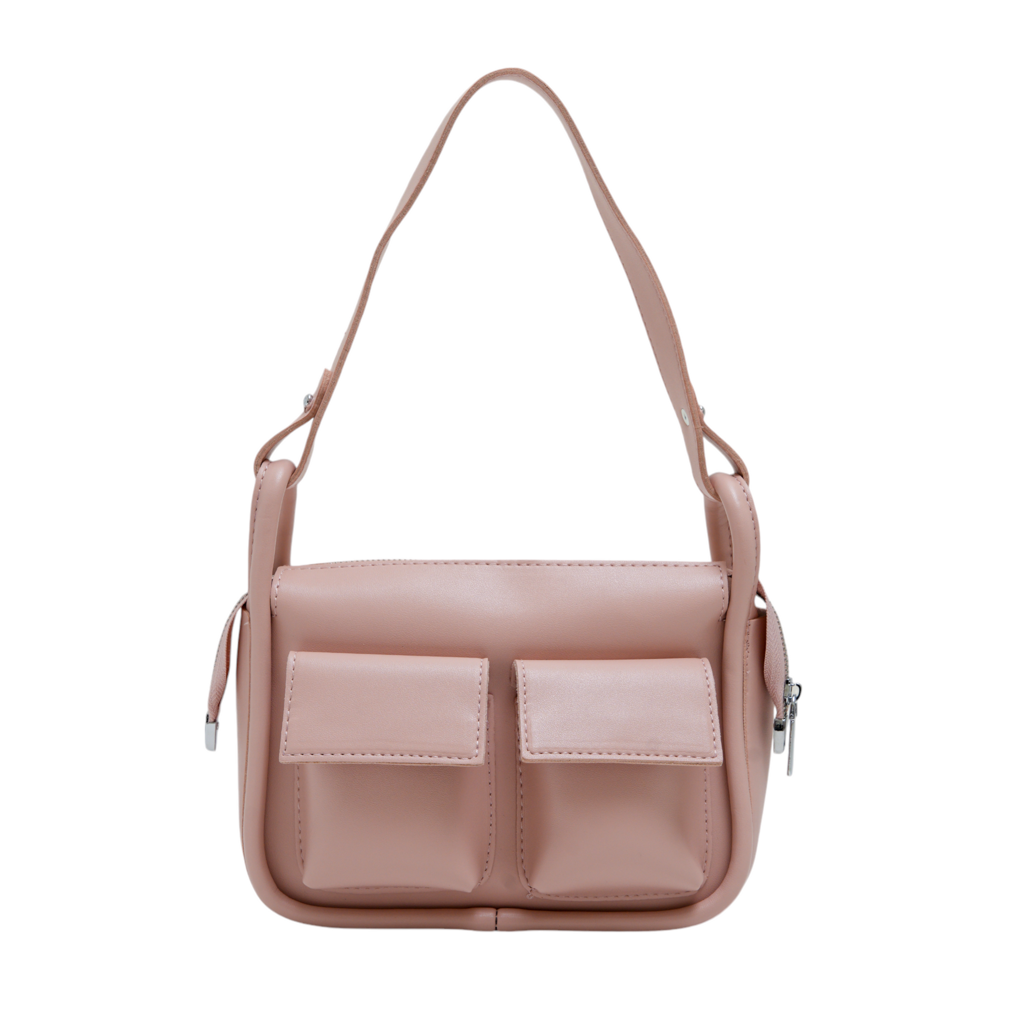 Chokore Minimalist Leather Handbag (Pink)