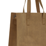 Chokore Chokore Minimal Square Tote Bag (Brown) 