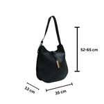 Chokore Chokore Casual Urban Hobo Bag (Black) 