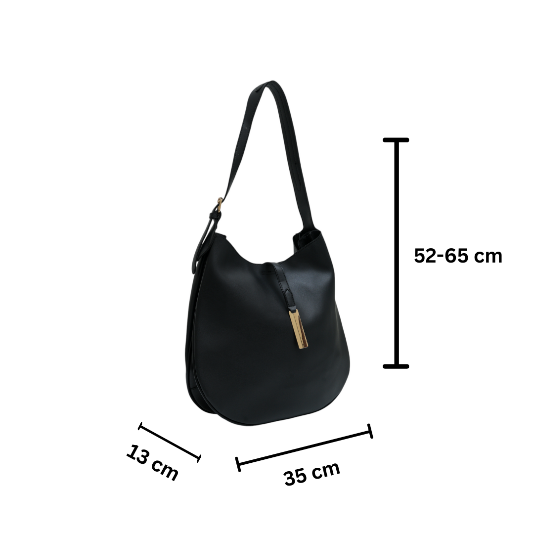 Chokore Casual Urban Hobo Bag (Black)