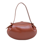 Chokore Chokore Clutch Shoulder Round Hobo Bag (Brown) 