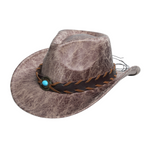 Chokore Chokore Western Cowboy Hat (Light Brown) 