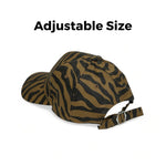 Chokore Chokore Cow print Baseball Cap (Light Brown) 