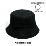 Chokore Chokore Reversible Corduroy Bucket Hat (Black) 