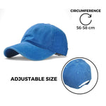 Chokore Chokore Blank Washed Baseball Cap (Blue) 