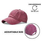 Chokore Chokore Blank Washed Baseball Cap (Pink) 