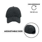 Chokore Chokore Autumn or Winter Baseball Cap with Ear Warmer (Gray) 