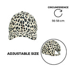 Chokore Chokore Leopard print Corduroy Cap (Beige) 