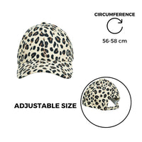 Chokore Chokore Leopard print Corduroy Cap (Beige)