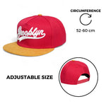 Chokore Chokore Flat Brim Embroidered Outdoor Cap (Red) 