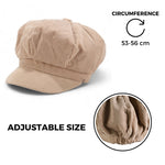 Chokore Chokore Corduroy Beret Cap (Camel) 