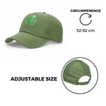 Chokore Chokore Three-Leaf Clover Baseball Cap (Army Green) 