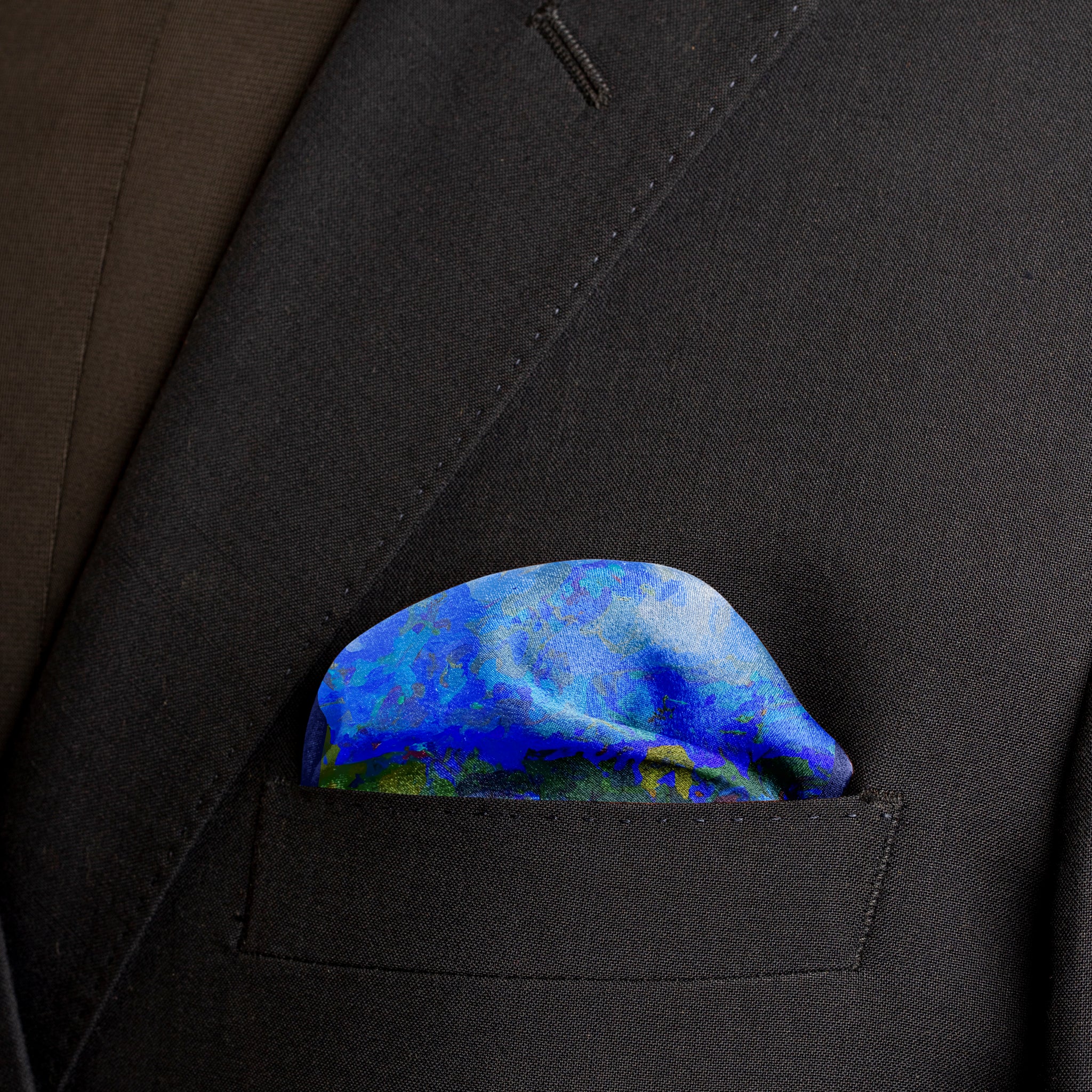 New Delhi Pocket Square From Chokore Arte Collection