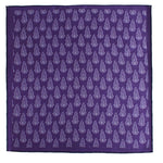 Chokore Chokore Deep Purple Silk Pocket Square - Indian At Heart line 