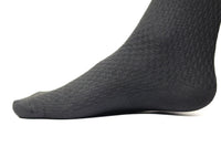 Chokore Chokore Dark Grey Double Needle Bamboo Socks