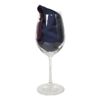 Chokore Chokore 2-in-1 Burgundy & Blue Silk Pocket Square from the Solids Line